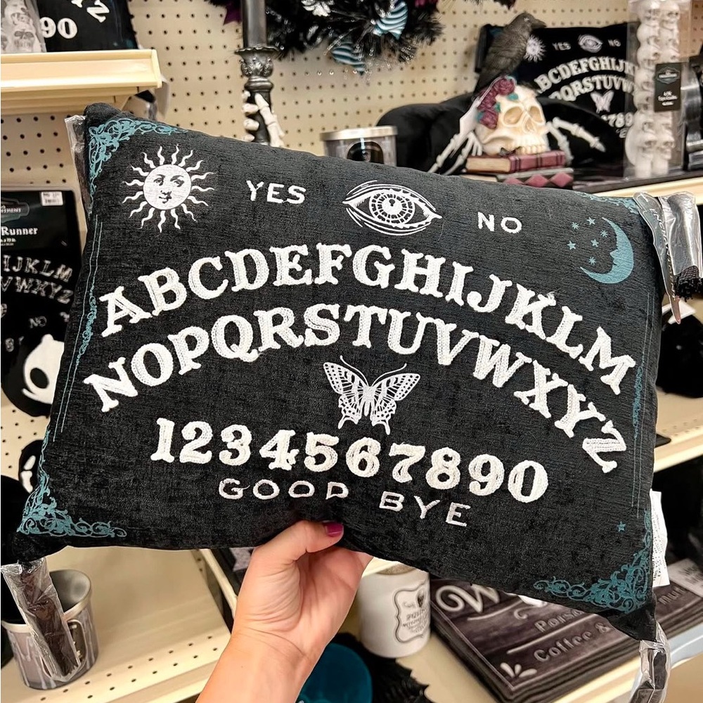 NWT Halloween Ouija Board Themed Pillow